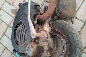 motore piaggio vnx1m con mix 125 px vespa 4 marce