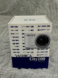 YASHICA City 100 Digital Camera Bianca nuova