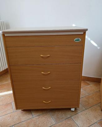 Fasciatoio / mobiletto / cassettiera