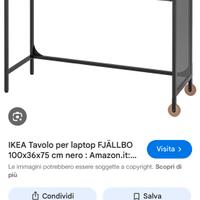 Consolle scrivania Ikea