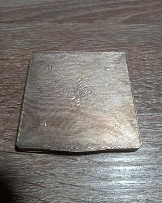 Argento 800 Portacipria cesello Firenze vintage 