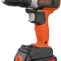 Trapano Avvitatore BLACK+DECKER 18V 37Nm Kit