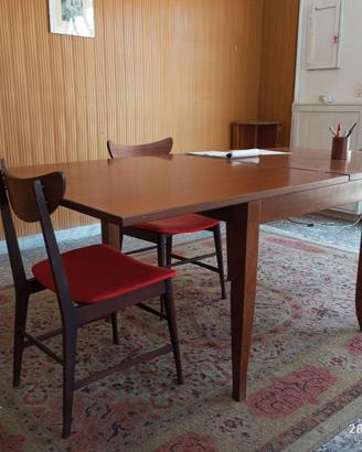 Tavolo a libro in legno
