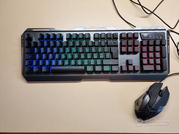 Tastiera e mouse Trust GXT 845