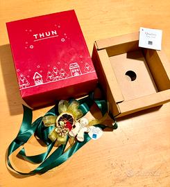 Scatola Thun Natalizia Cartone Vuota fiocco nuova