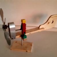 Segnavento animato da giardino e balcone