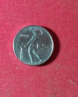 50 Lire piccola datata 1993