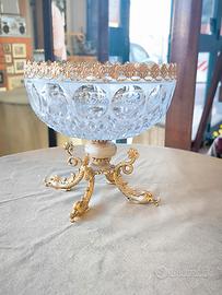 porta oggetti svuota tasche vetro baccarat vintage