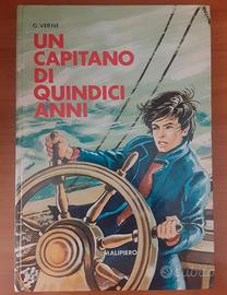 LIBRO UN CAPITANO DI QUINDICI ANNI