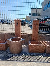 Fontane in marmo Rosso Verona