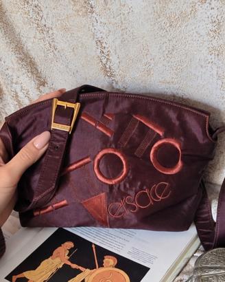 Borsa vintage Versace in raso