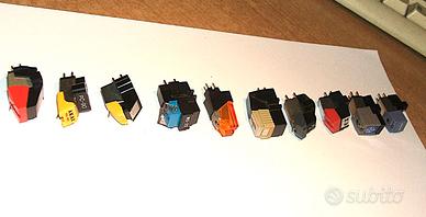 Testine di giradischi con puntine e. 25 l'una