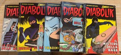 Diabolik Swiss (2a rist. 1997-98), n. 43-47