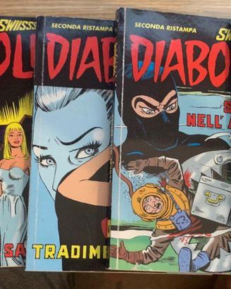 Diabolik Swiss (2a rist. 1997-98), n. 43-47