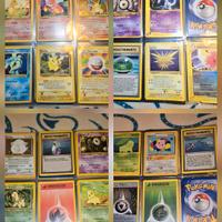 Carte pokémon set vari vintage 