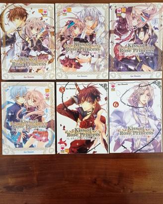 MANGA, KISS OF ROSE PRINCESS.