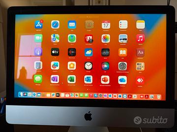 Imac 21,5 intel i5 dual core 2,3 ghz SSD 500 giga