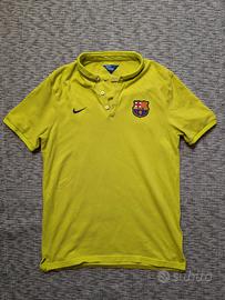 Polo Nike FC Barcellona - verde lime - taglia m