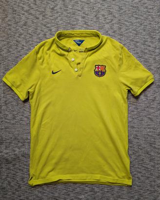 Polo Nike FC Barcellona - verde lime - taglia m