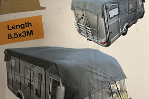 Telone di copertura per camper e roulotte 8,5 x 3m
