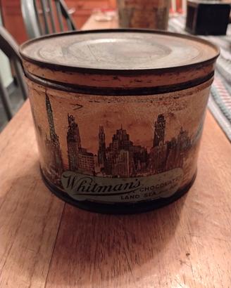 Scatola di Latta Cioccolatini Vintage