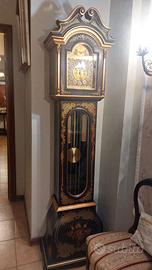 Orologio a pendolo colonna vintage Hermle
