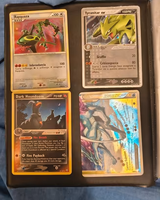 Lotto carte pokemon