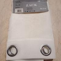 Tenda bianca ZACK 140x280 con occhielli metallici