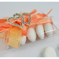 Scatola in pvc x confetti, eventi bomboniere
