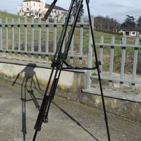 Trepiede E-Image GA 752 con testa Manfrotto 504HD