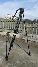 Trepiede E-Image GA 752 con testa Manfrotto 504HD