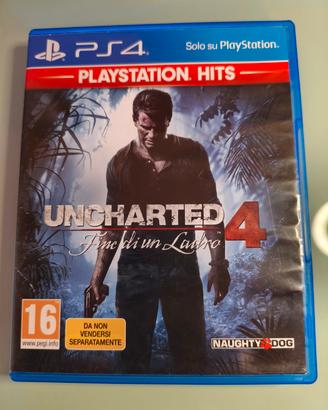 Uncharted 4 x Ps4