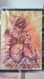 Quadro 'A vecchia 'e Carnevale