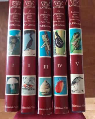 Enciclopedia Storia e Vita Degli Animali 6 Volumi