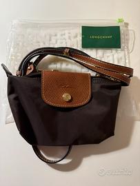 Borsa Longchamp  con Tracolla - Marrone scuro