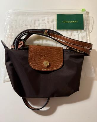 Borsa Longchamp  con Tracolla - Marrone scuro