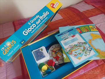 Il Grande giro dell'Italia- gioco da tavolo