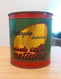 Cilindro in latta Balangero Saluzzo verde