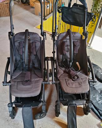 Passeggino gemellare Bumprider Connect