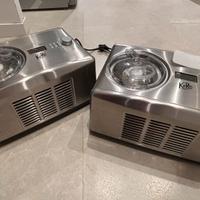 2 macchine per gelato e yogurt compressore 150w