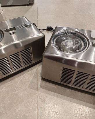macchina per gelato e yogurt  con compressore 150w