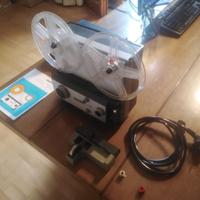 Proiettore Bauer T5 più 3M 702 super 8 splicer