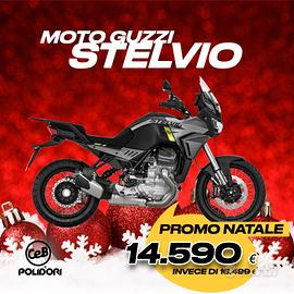 MOTO GUZZI STELVIO - PROMO NATALE TUA A 14.590 € F