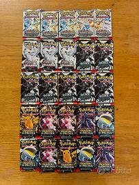 Pacchetti carte pokemon