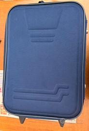 Valigia Trolley semi-rigido blu scuro
