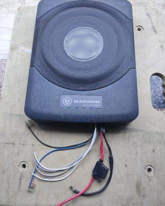Subwoofer amplificato Macrom M-SW1000