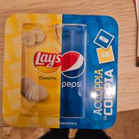 Gioco memory Lays Pepsi