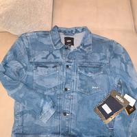 Giubbino Giubbotto Giaccone Giacca Jeans Vans M