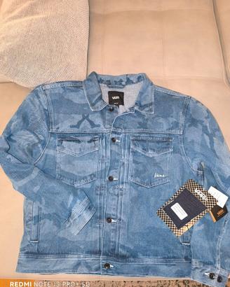 Giubbino Giubbotto Giaccone Giacca Jeans Vans M