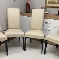 4 sedie moderne similpelle